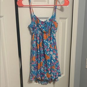 Floral Blue Sundress